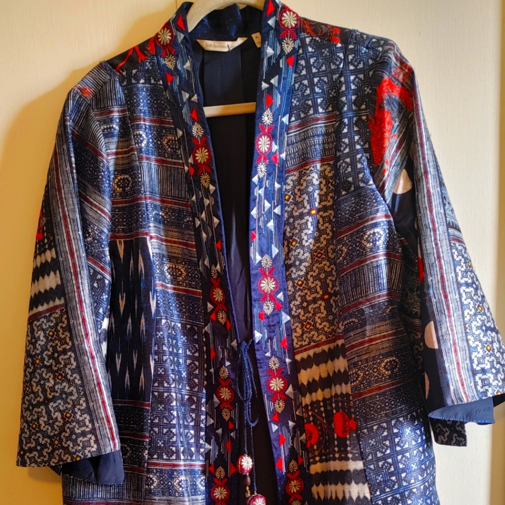 Soft Surroundings Open front Tunic